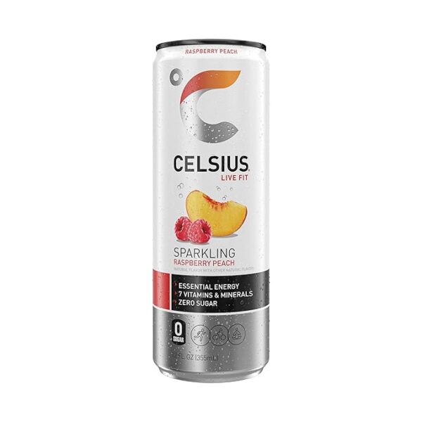 Celsius Sparkling Raspberry Peach