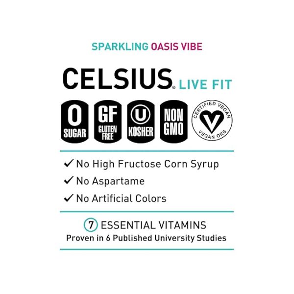 Celsius Sparkling Oasis Vibe - Image 4