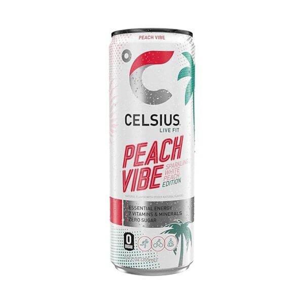 Celsius Sparkling Peach Vibe