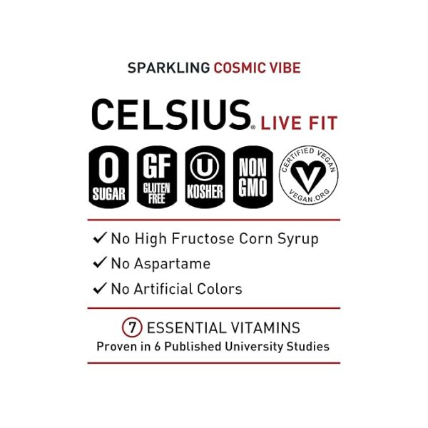 Celsius Sparkling Cosmic Vibe - Image 4