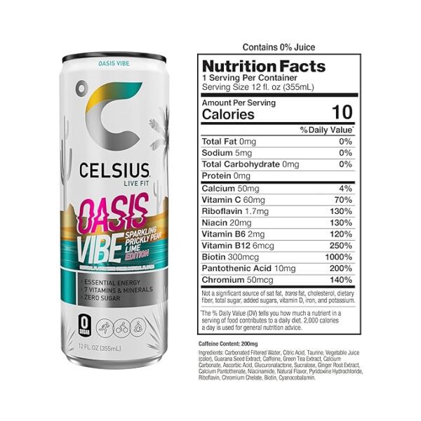 Celsius Sparkling Oasis Vibe - Image 3