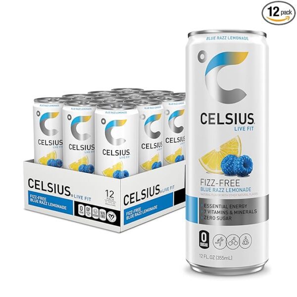 Celsius Fizz Free Blue Razz Lemonade - Image 5