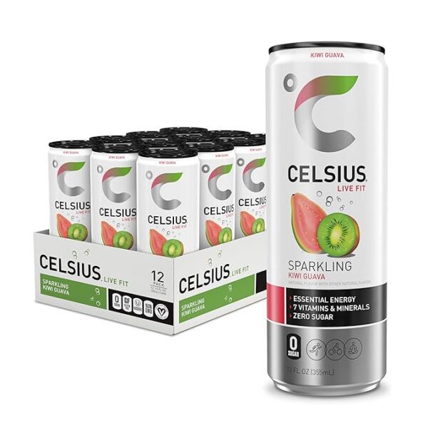 Celsius Sparkling Kiwi Guava - Image 5