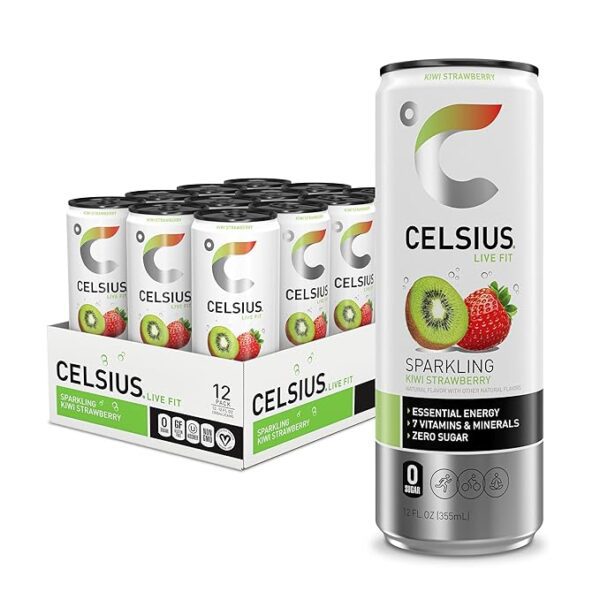 Celsius Sparkling Kiwi Strawberry - Image 5