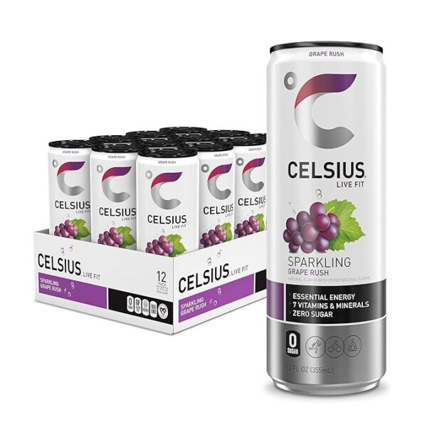 Celsius Sparkling Grape Rush - Image 5