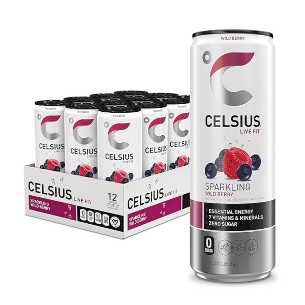 Celsius Sparkling Wild Berry - Image 5