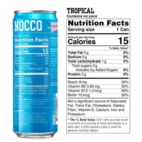 Nocco BCAA Tropical - Image 3