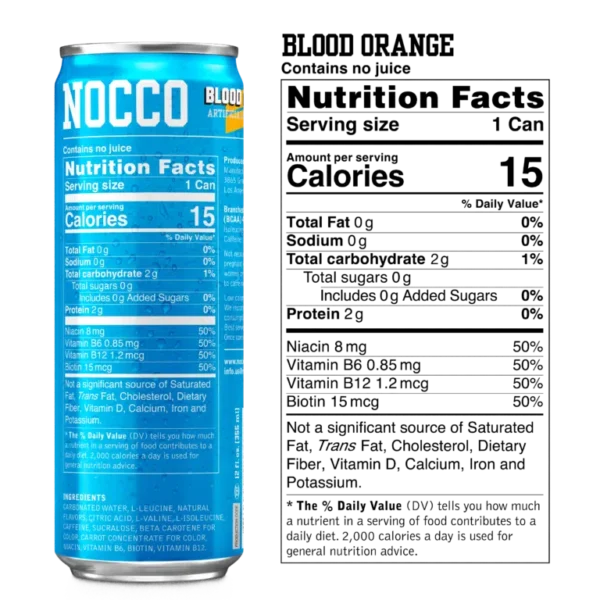 Nocco BCAA Blood Orange - Image 3