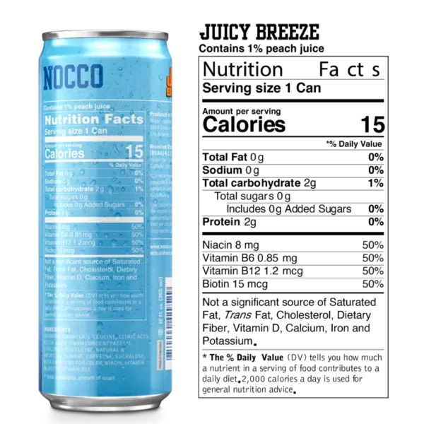 Nocco BCAA Juicy Breeze - Image 3